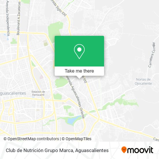 Club de Nutrición Grupo Marca map