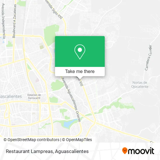 Restaurant Lampreas map