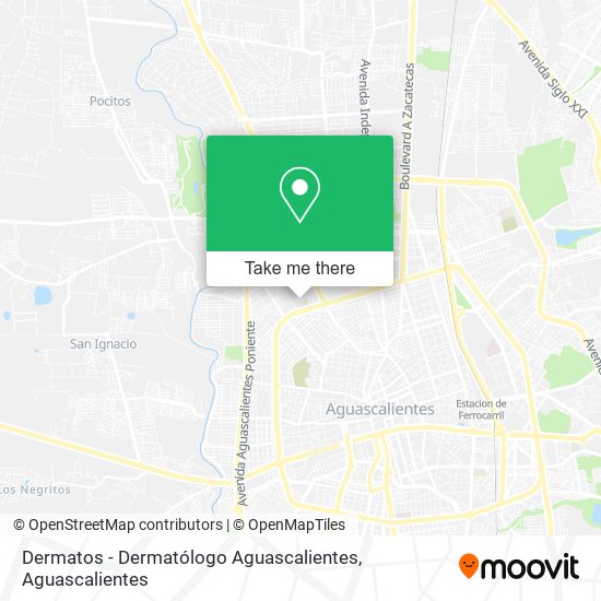 Mapa de Dermatos - Dermatólogo Aguascalientes