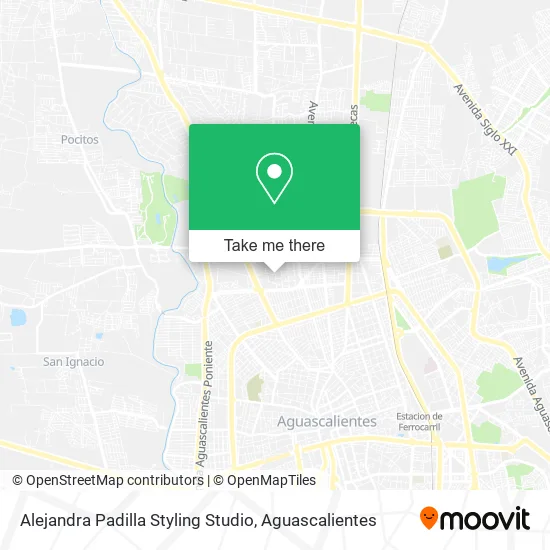 Alejandra Padilla Styling Studio map