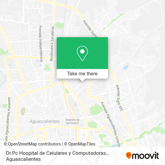 Dr.Pc Hospital de Celulares y Computadoras. map