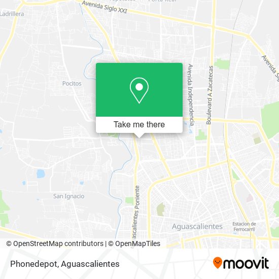 Phonedepot map