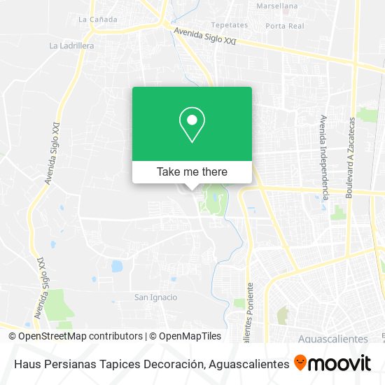 Haus Persianas Tapices Decoración map