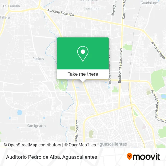 Auditorio Pedro de Alba map