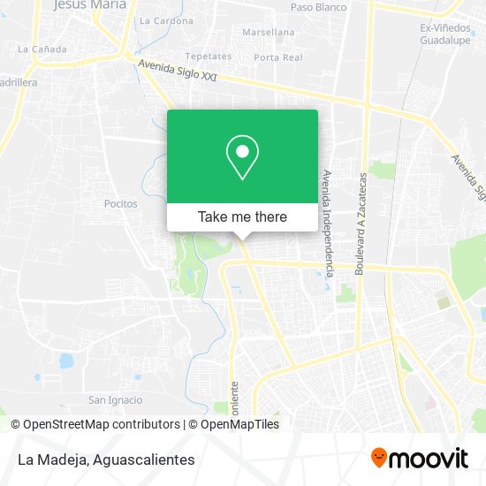 Mapa de La Madeja