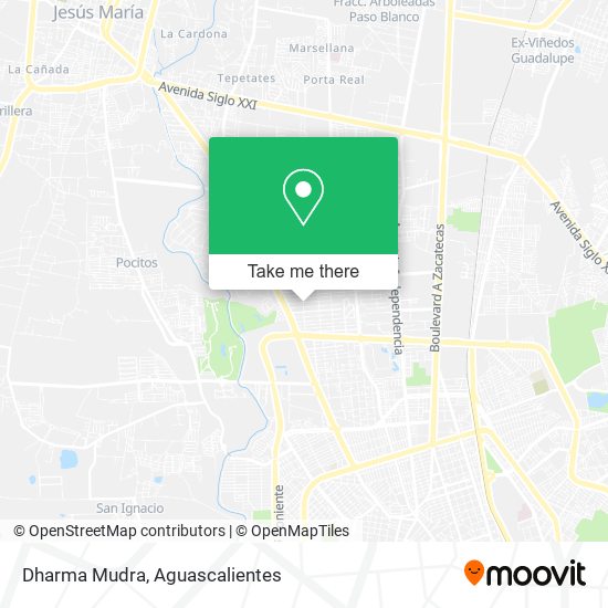 Mapa de Dharma Mudra