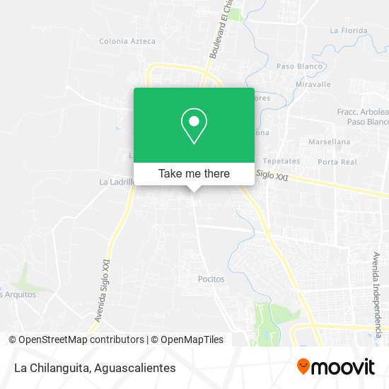 Mapa de La Chilanguita
