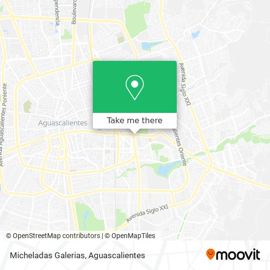 Micheladas Galerias map