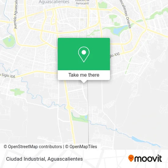 Ciudad Industrial map