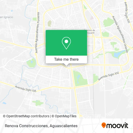 Renova Construcciones map