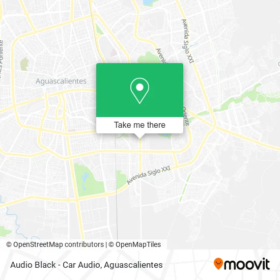 Audio Black - Car Audio map