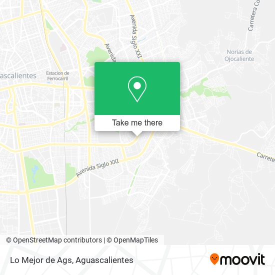 Mapa de Lo Mejor de Ags