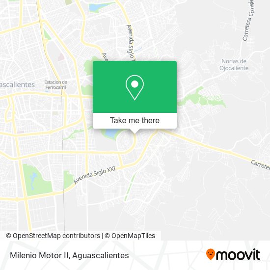 Mapa de Milenio Motor II