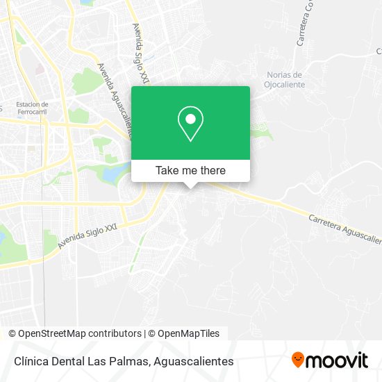 Mapa de Clínica Dental Las Palmas
