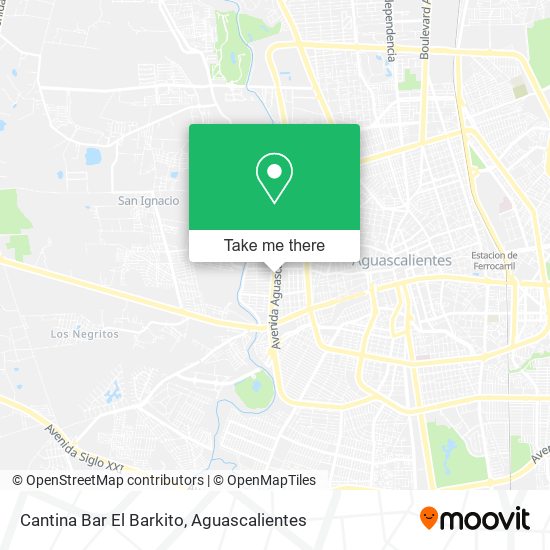 Cantina Bar El Barkito map