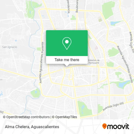 Alma Chelera map