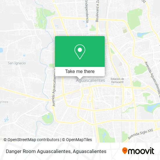 Danger Room Aguascalientes map