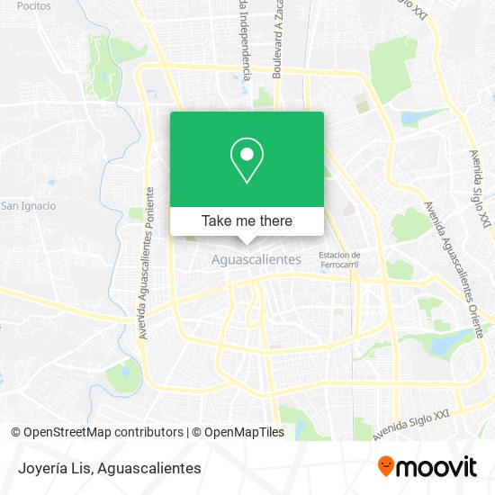 Mapa de Joyería Lis