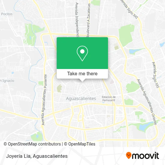 Joyería Lia map