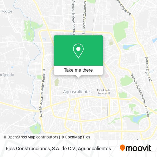Ejes Construcciones, S.A. de C.V. map