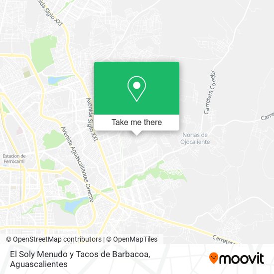Mapa de El Soly Menudo y Tacos de Barbacoa