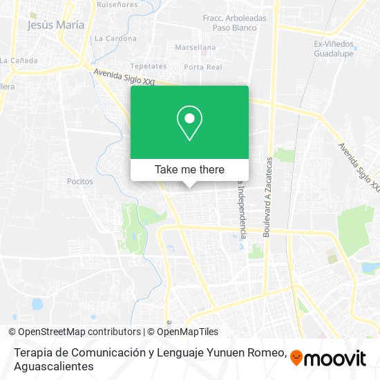 Terapia de Comunicación y Lenguaje Yunuen Romeo map