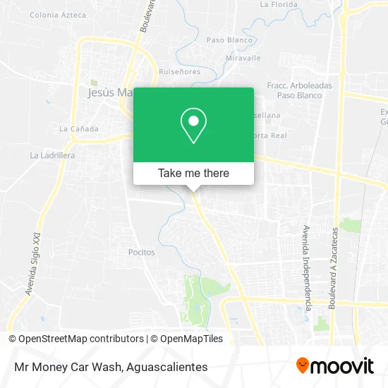 Mr Money Car Wash map