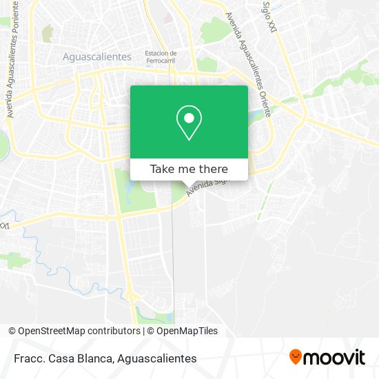 Fracc. Casa Blanca map