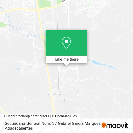 Secundaria General Num. 37 Gabriel Garcia Márquez map