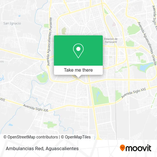 Mapa de Ambulancias Red