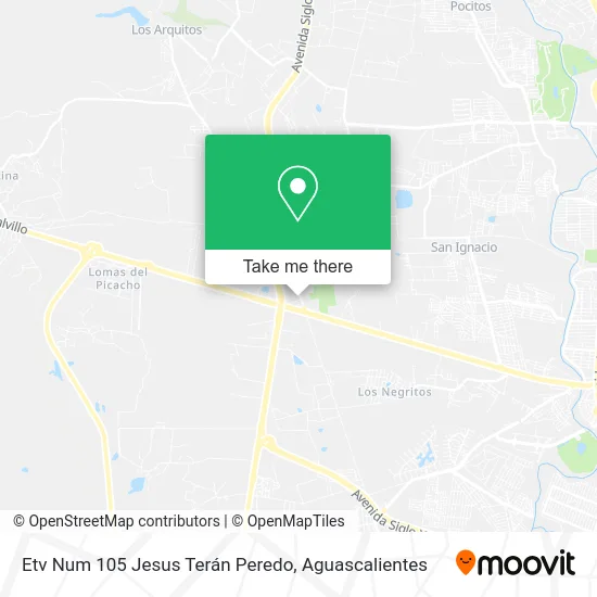 Mapa de Etv Num 105 Jesus Terán Peredo