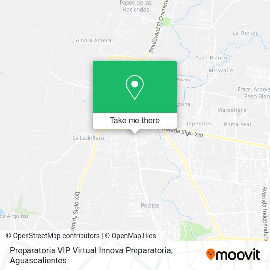 Preparatoria VIP Virtual Innova Preparatoria map