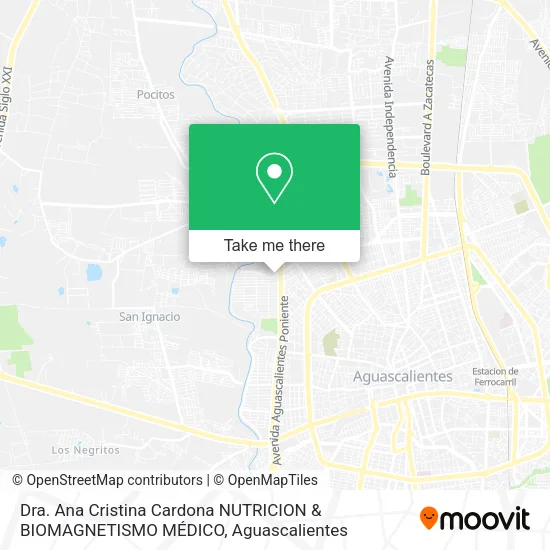 Mapa de Dra. Ana Cristina Cardona NUTRICION & BIOMAGNETISMO MÉDICO