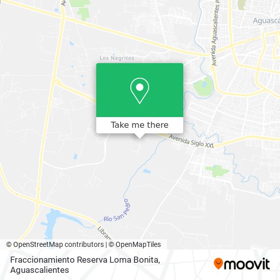 Fraccionamiento Reserva Loma Bonita map
