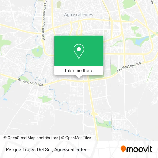 Parque Trojes Del Sur map