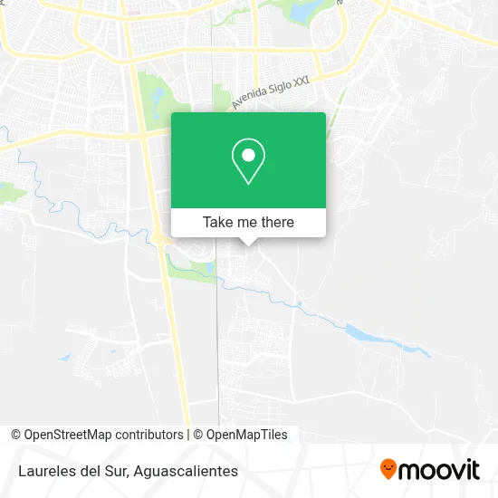 Laureles del Sur map