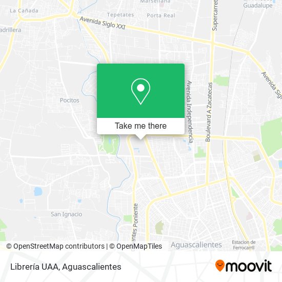 Mapa de Librería UAA