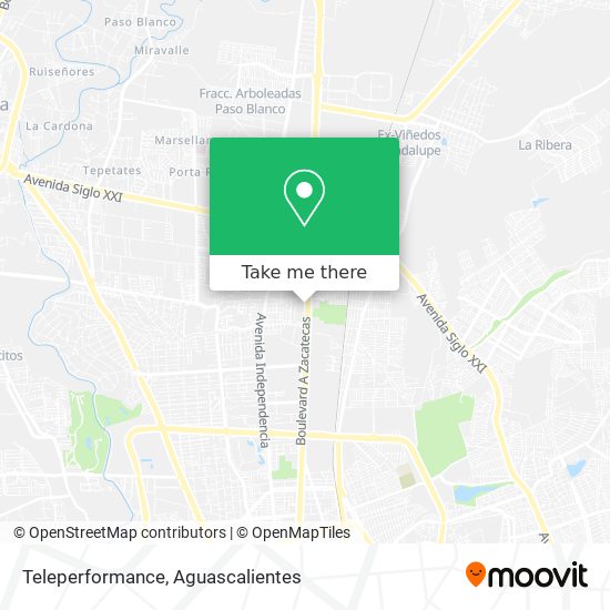 Mapa de Teleperformance