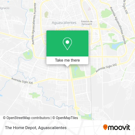 The Home Depot map
