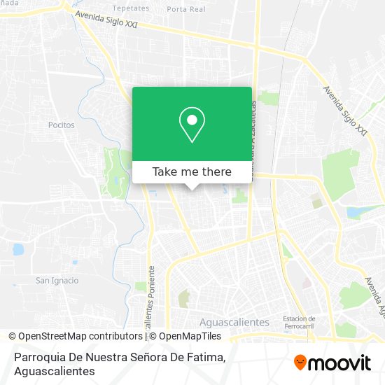 Parroquia De Nuestra Señora De Fatima map