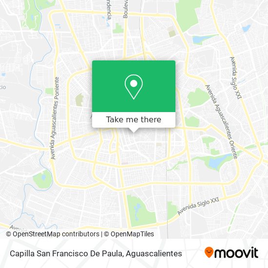 Capilla San Francisco De Paula map