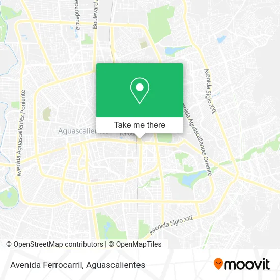 Avenida Ferrocarril map