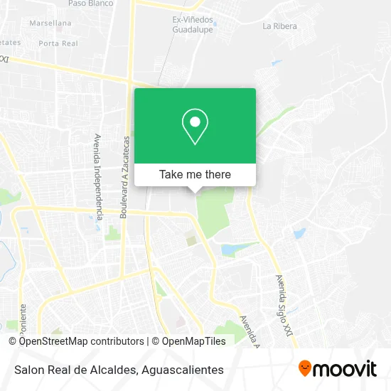 Salon Real de Alcaldes map