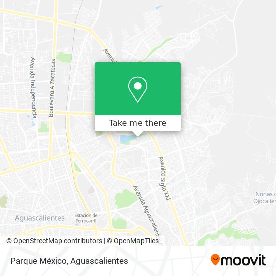 Mapa de Parque México