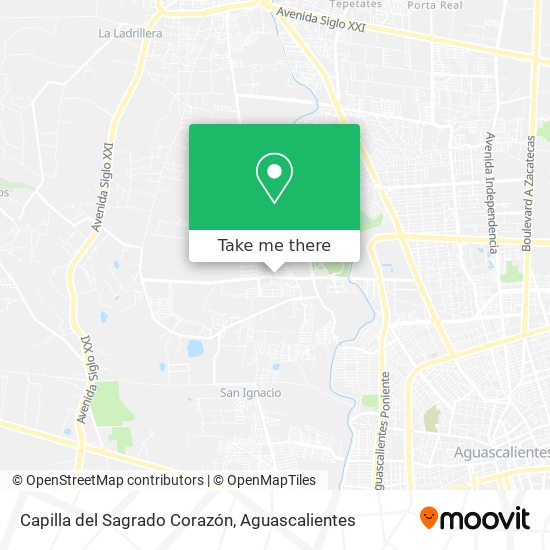 Capilla del Sagrado Corazón map