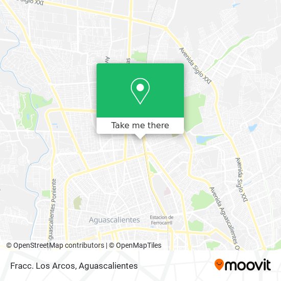 Fracc. Los Arcos map