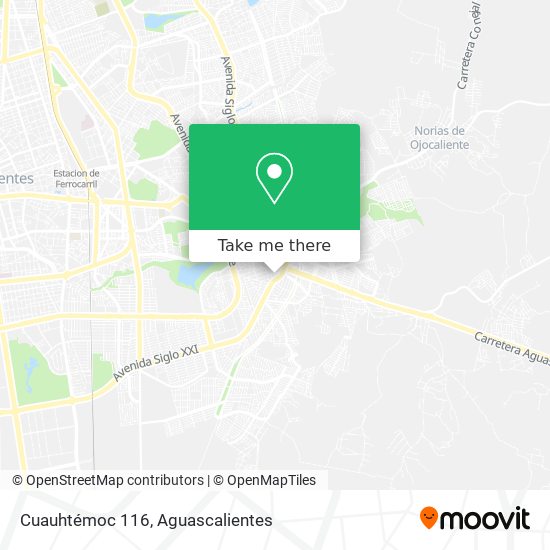 Mapa de Cuauhtémoc 116