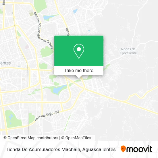 Tienda De Acumuladores Machain map