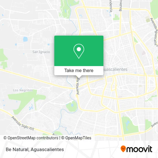 Be Natural map