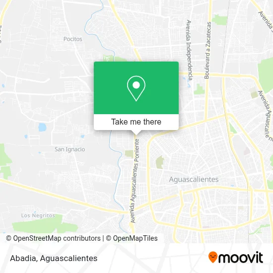 Abadia map